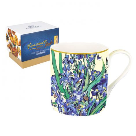 Kubek Carmani 280ml - V. van Gogh, Irysy